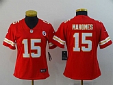 Women Nike Chiefs 15 Patrick Mahomes Red Vapor Untouchable Limited Jersey,baseball caps,new era cap wholesale,wholesale hats